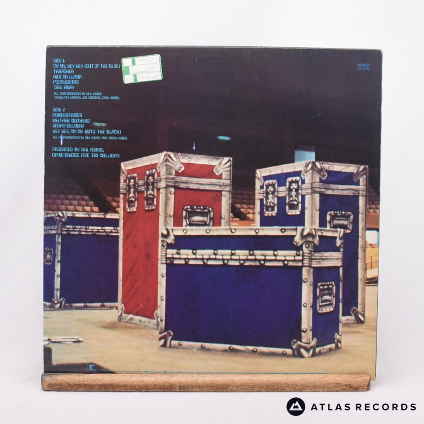 Neil Young - Rust Never Sleeps - Lyric Sheet A1 B1 LP Vinyl Record - EX/EX