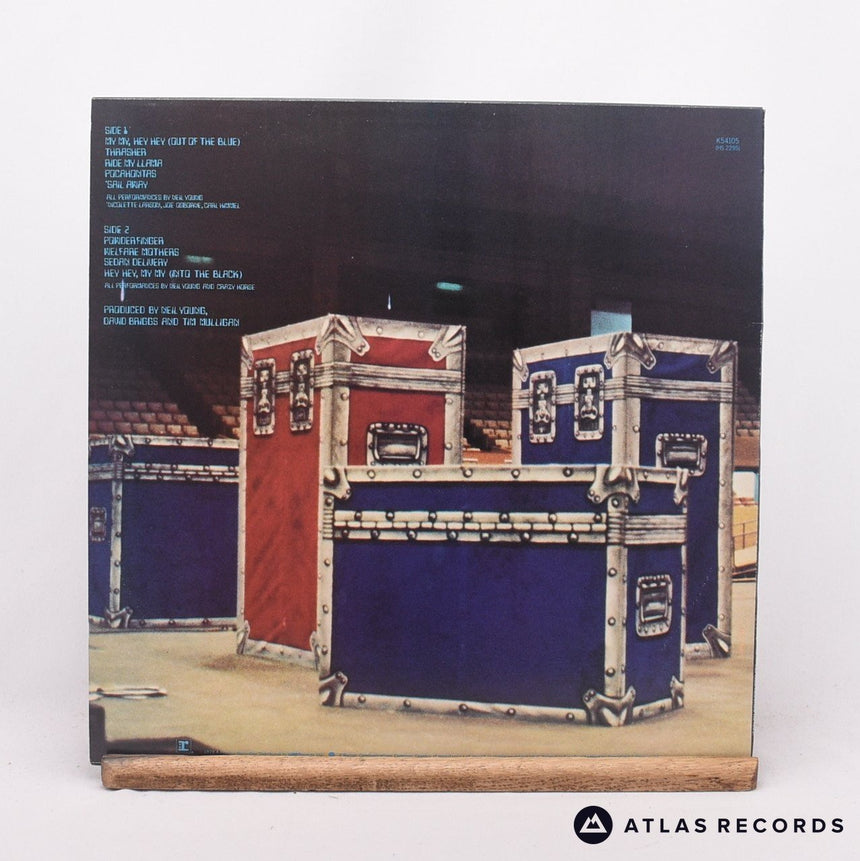 Neil Young - Rust Never Sleeps - Lyric Sheet A1 B1 LP Vinyl Record - EX/EX