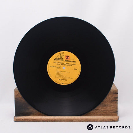 Neil Young - Rust Never Sleeps - Lyric Sheet LP Vinyl Record - VG+/EX