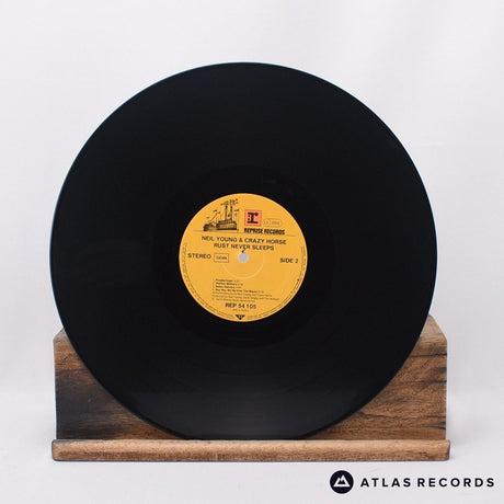 Neil Young - Rust Never Sleeps - Lyric Sheet LP Vinyl Record - VG+/EX