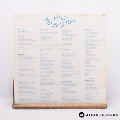 Neil Young - Rust Never Sleeps - Lyric Sheet Reissue LP Vinyl Record - VG+/EX