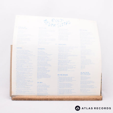 Neil Young - Rust Never Sleeps - Lyric Sheet A1 B1 LP Vinyl Record - EX/EX