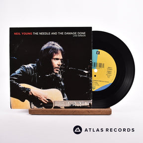 Neil Young The Needle And The Damage Done 7" Vinyl Record - Front Cover & Record