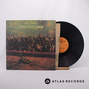 Neil Young Time Fades Away LP Vinyl Record - Front Cover & Record