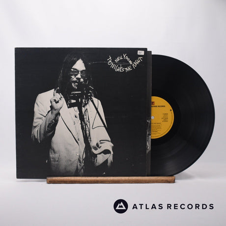 Neil Young Tonight's The Night LP Vinyl Record - Front Cover & Record