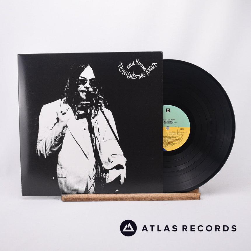 Neil Young Tonight's The Night LP Vinyl Record - Front Cover & Record