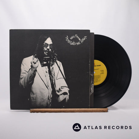 Neil Young Tonight's The Night LP Vinyl Record - Front Cover & Record