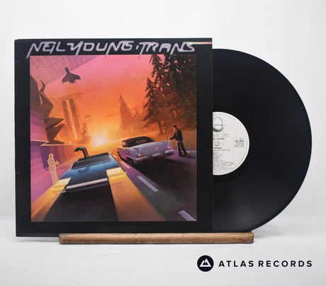 Neil Young Trans LP Vinyl Record - Front Cover & Record