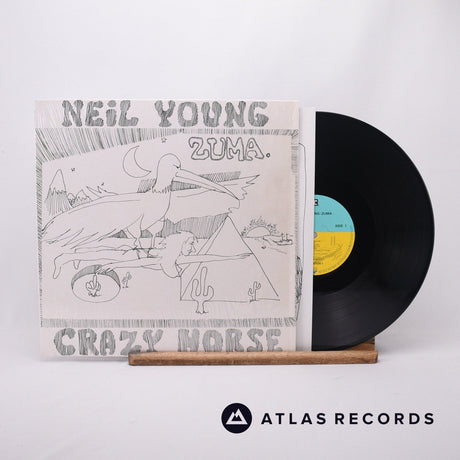 Neil Young Zuma LP Vinyl Record - Front Cover & Record