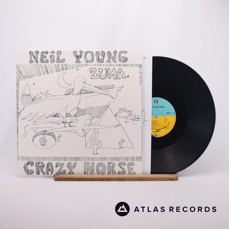 Neil Young Zuma LP Vinyl Record - Front Cover & Record