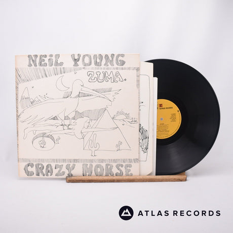 Neil Young Zuma LP Vinyl Record - Front Cover & Record
