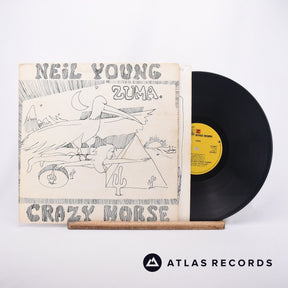 Neil Young Zuma LP Vinyl Record - Front Cover & Record