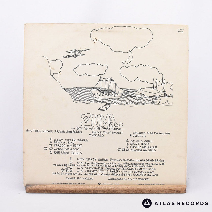 Neil Young - Zuma - First Uk Press A1 B2 LP Vinyl Record - VG+/VG
