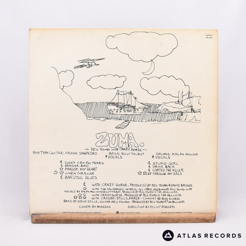 Neil Young - Zuma - A1 B2 LP Vinyl Record - VG+/VG+