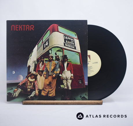 Nektar Down To Earth LP Vinyl Record - Front Cover & Record