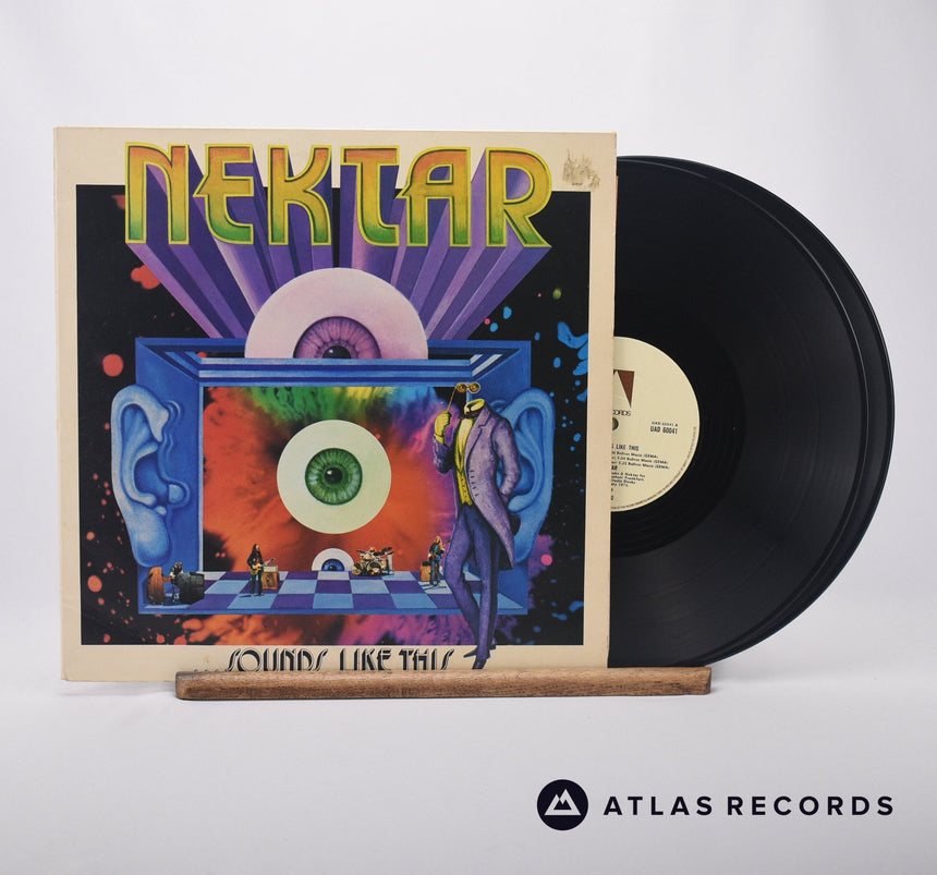 Nektar ...Sounds Like This Double LP Vinyl Record - Front Cover & Record