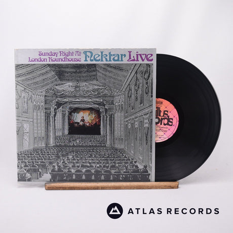 Nektar Sunday Night At London Roundhouse LP Vinyl Record - Front Cover & Record