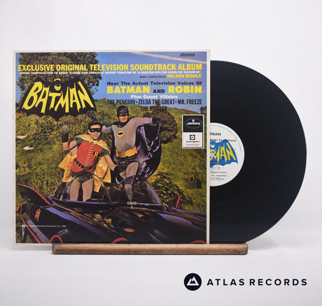 Nelson Riddle Batman LP Vinyl Record - Front Cover & Record