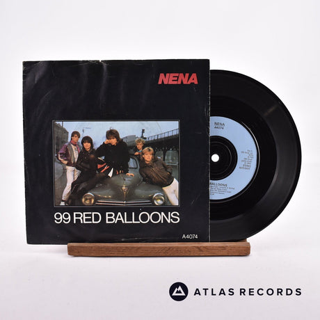 Nena 99 Red Balloons 7" Vinyl Record - Front Cover & Record