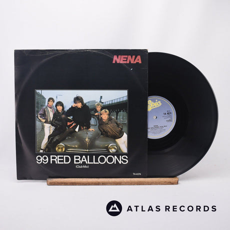 Nena 99 Red Balloons 12" Vinyl Record - Front Cover & Record