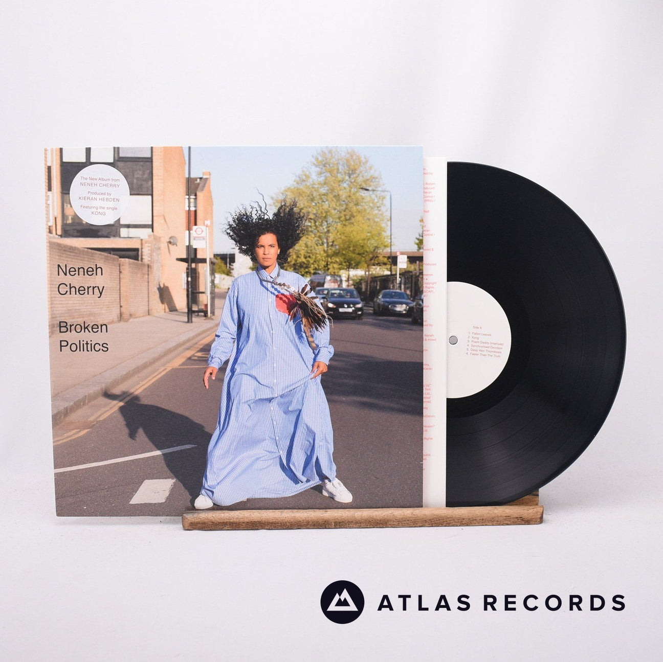 Neneh Cherry Broken Politics LP Vinyl Record - Front Cover & Record