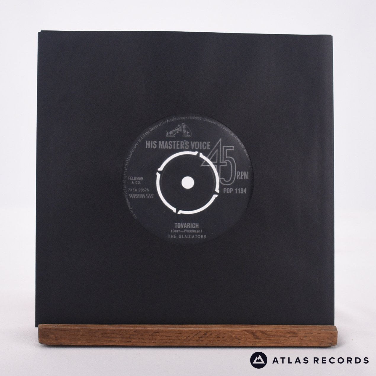 Nero And The Gladiators Tovarich 7" Vinyl Record - In Sleeve