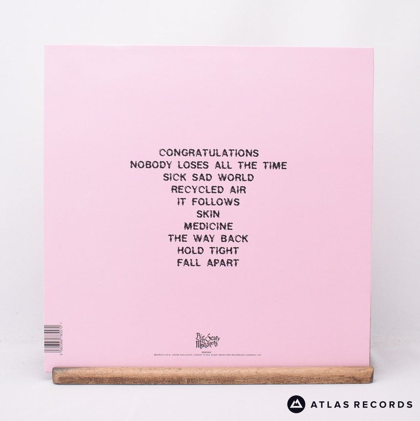 Nervus - Everything Dies - Clear W/ Pink Splatter LP Vinyl Record - NM/NM