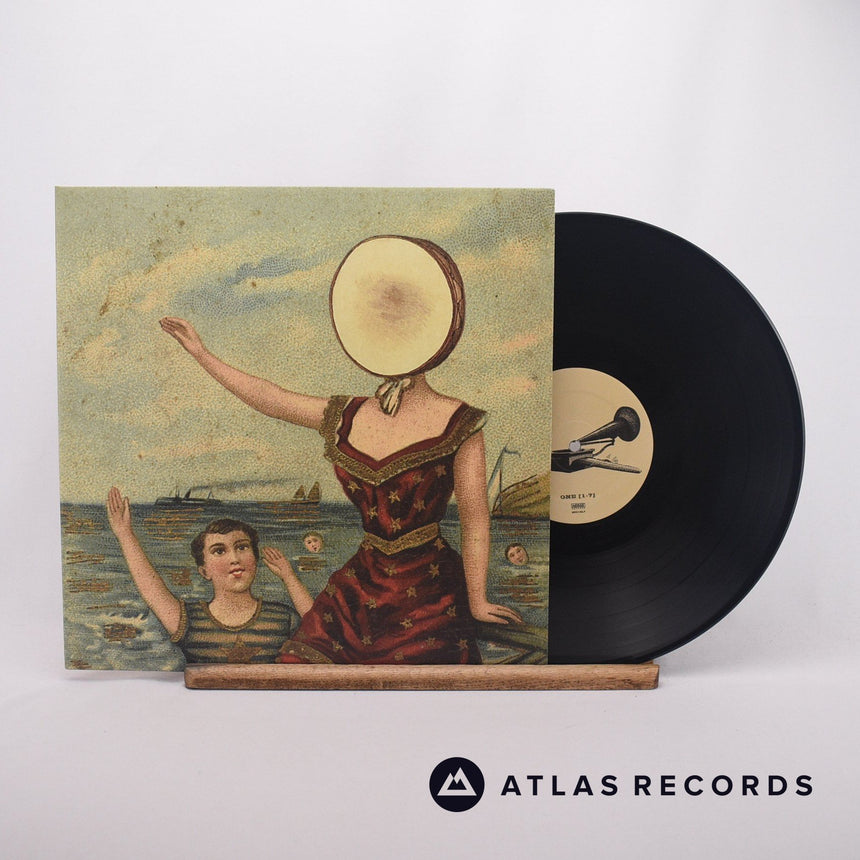 Neutral Milk Hotel In The Aeroplane Over The Sea LP Vinyl Record - Front Cover & Record