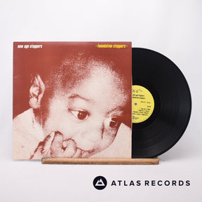 New Age Steppers Foundation Steppers LP Vinyl Record - Front Cover & Record