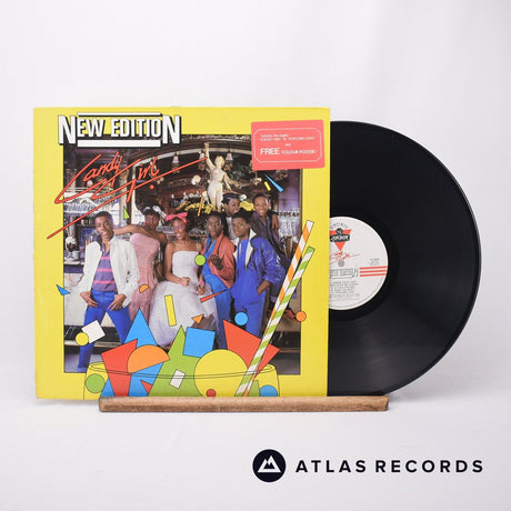 New Edition Candy Girl LP Vinyl Record - Front Cover & Record