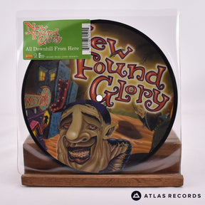 New Found Glory All Downhill From Here 7" Vinyl Record - Front Cover & Record
