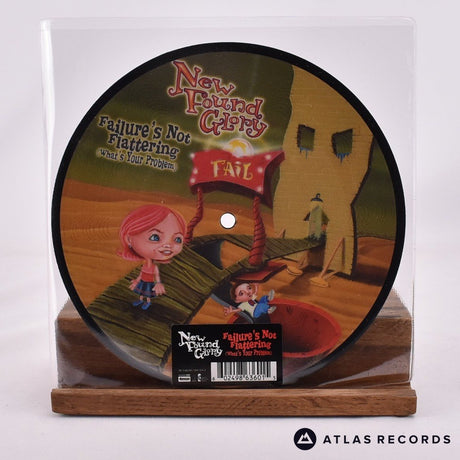New Found Glory Failure's Not Flattering 7" Vinyl Record - Front Cover & Record