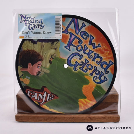 New Found Glory I Don't Wanna Know 7" Vinyl Record - Front Cover & Record