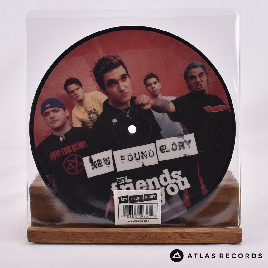 New Found Glory My Friends Over You 7" Vinyl Record - Front Cover & Record
