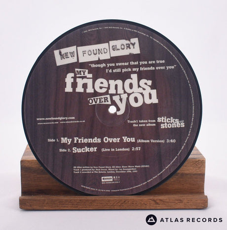 New Found Glory - My Friends Over You - Picture Disc 7" Vinyl Record - EX/EX