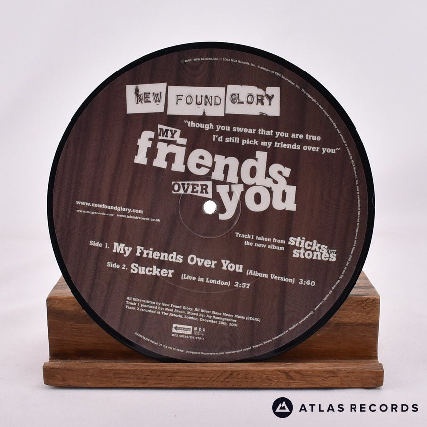 New Found Glory - My Friends Over You - Picture Disc 7" Vinyl Record - NM/NM