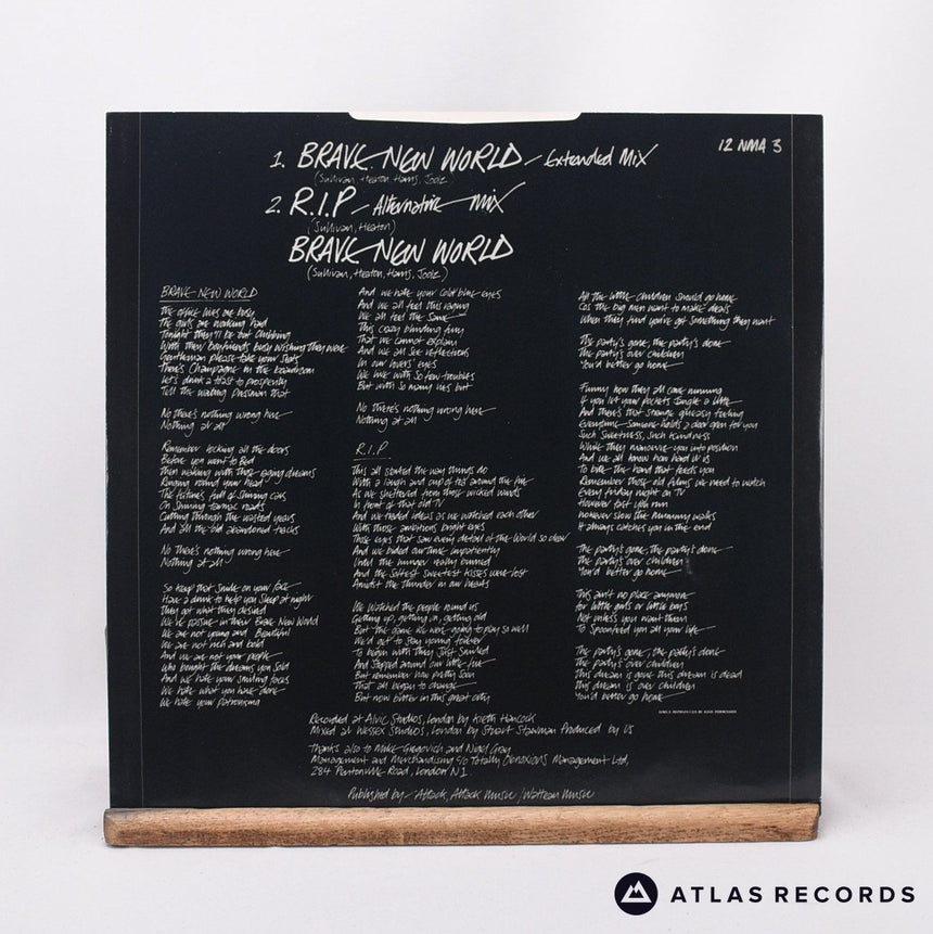 New Model Army - Brave New World - A-1 B-1 2 x 12" Vinyl Record - VG+/EX