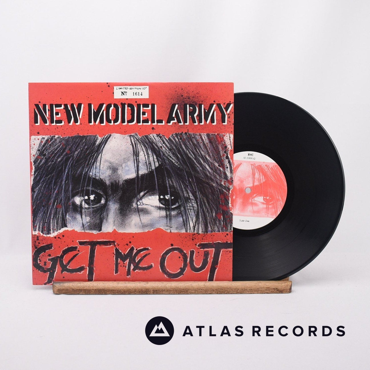 New Model Army Get Me Out 10" Vinyl Record - Front Cover & Record