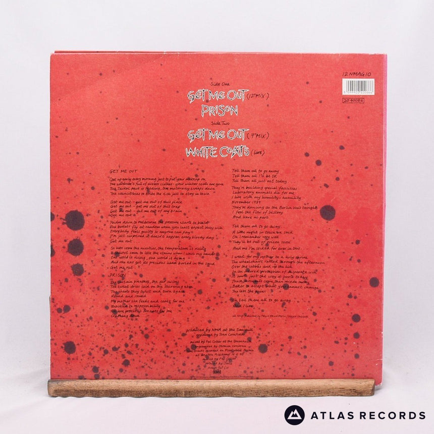 New Model Army - Get Me Out - Limited Edition 12" Vinyl Record - EX/VG+