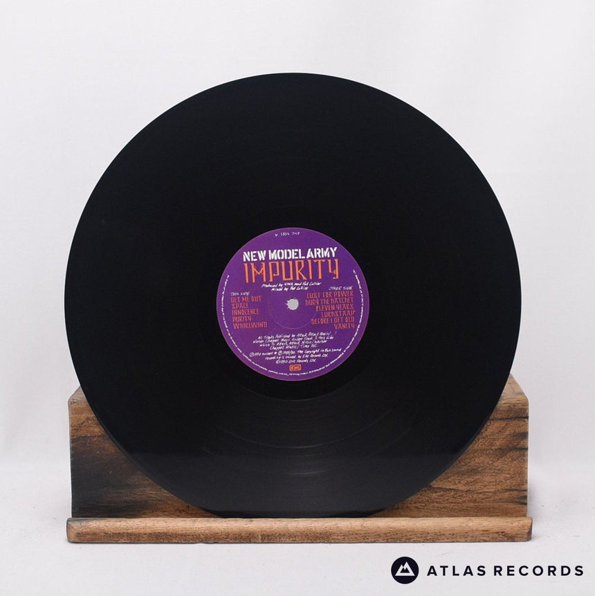 New Model Army - Impurity - Lyric Sheet Gatefold A-1 B-1 LP Vinyl Record - EX/EX