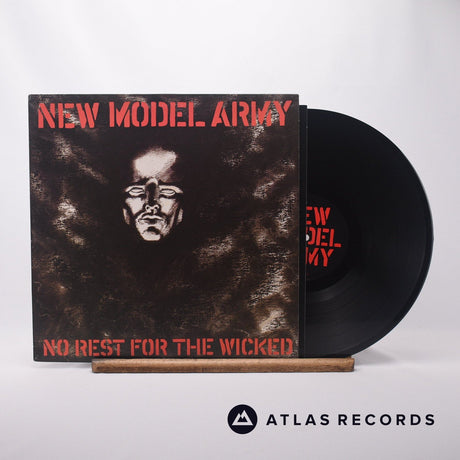 New Model Army No Rest For The Wicked LP Vinyl Record - Front Cover & Record