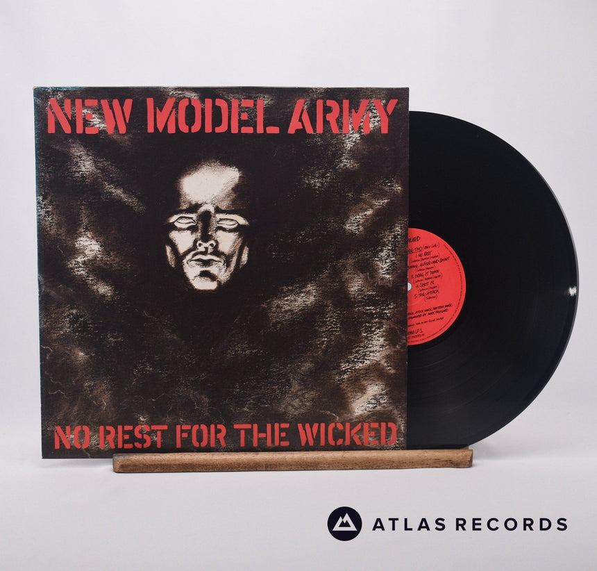 New Model Army No Rest For The Wicked LP Vinyl Record - Front Cover & Record