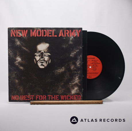 New Model Army No Rest For The Wicked LP Vinyl Record - Front Cover & Record