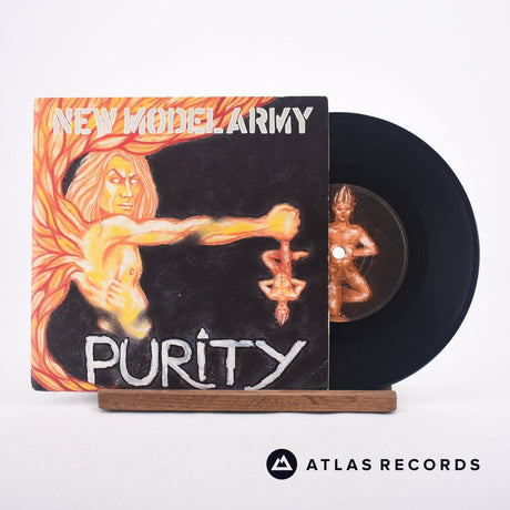 New Model Army Purity 7" Vinyl Record - Front Cover & Record