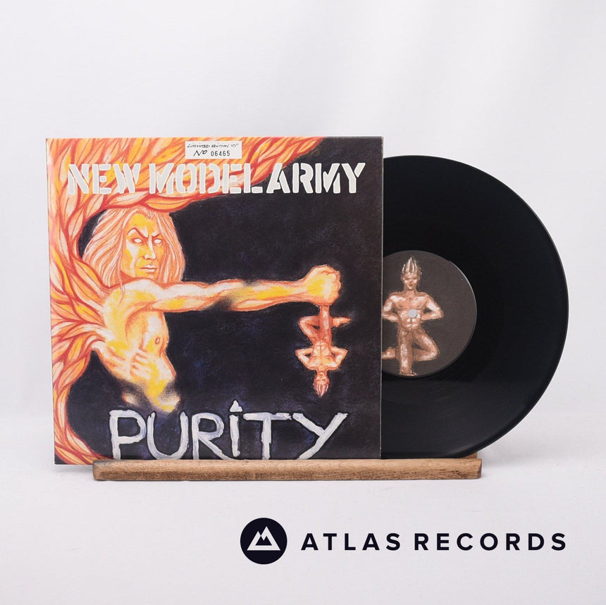 New Model Army Purity 10" Vinyl Record - Front Cover & Record