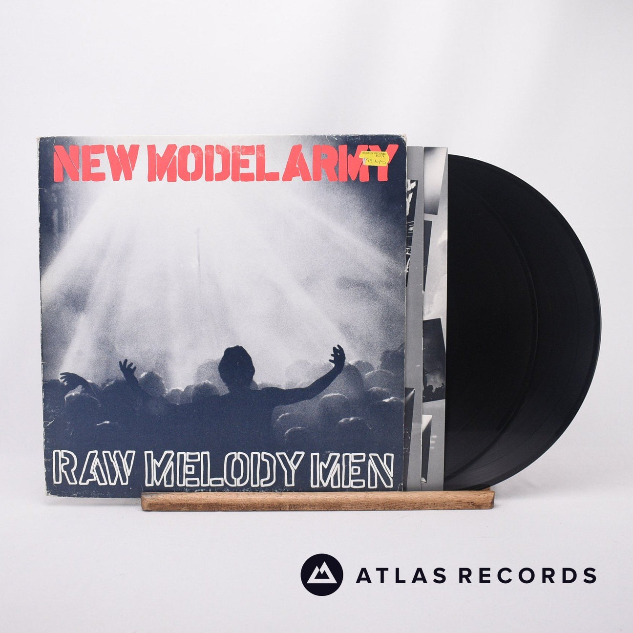New Model Army Raw Melody Men 2 x LP Vinyl Record - Front Cover & Record