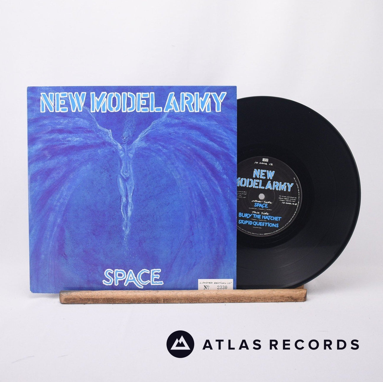 New Model Army Space 10" Vinyl Record - Front Cover & Record