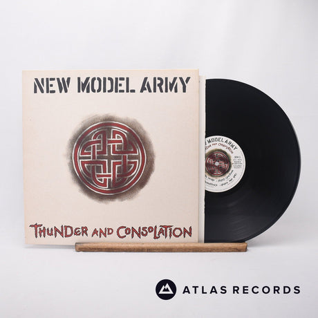 New Model Army Thunder And Consolation LP Vinyl Record - Front Cover & Record