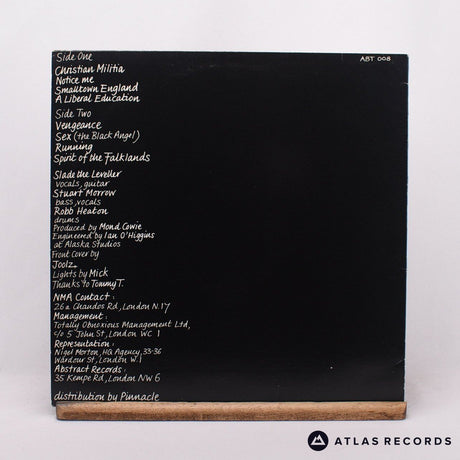 New Model Army - Vengeance - Lyric Sheet LP Vinyl Record - EX/EX