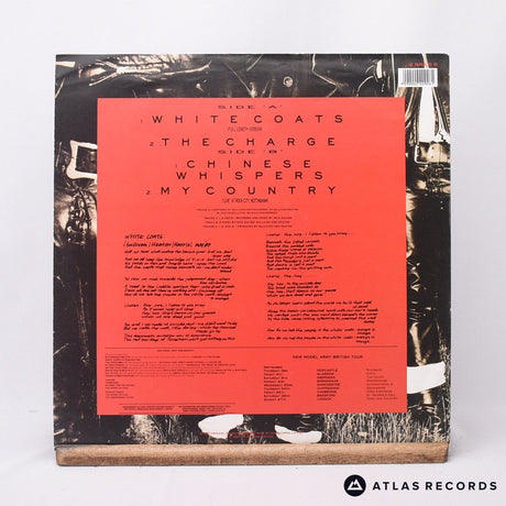 New Model Army - White Coats - Poster Sleeve 12" Vinyl Record - VG+/EX